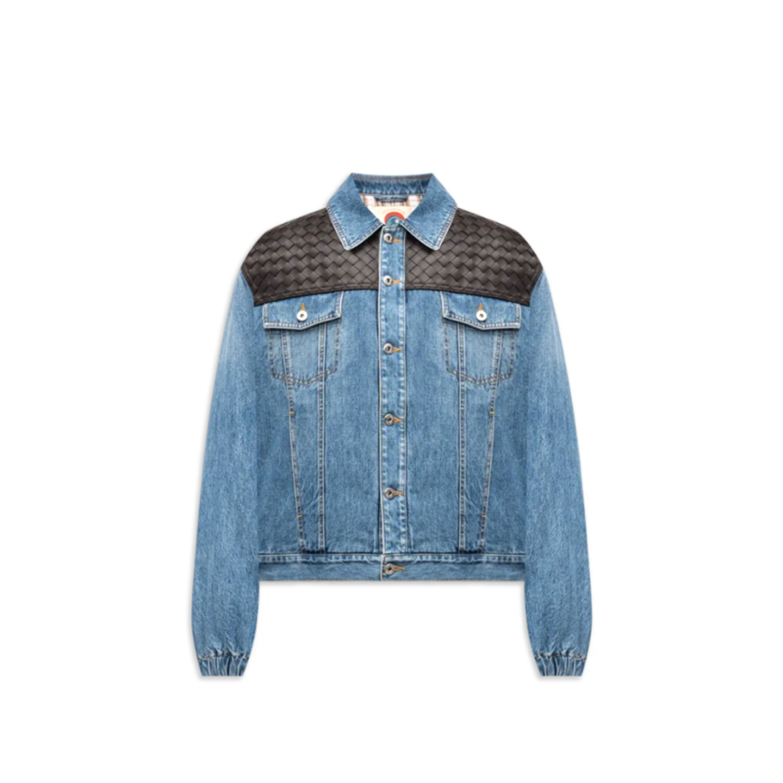 BOTTEGA VENETA VINTAGE INDIGO DENIM JACKET 833896V42W04715